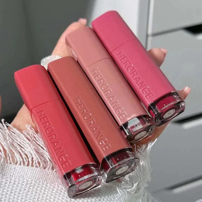 Yeknu Mirror Lip Gloss Lip Glaze Transparent Glass Lasting Moisturizing Waterproof Liquid Lipsticks Sexy Red Lips Cosmetics 6 Colors
