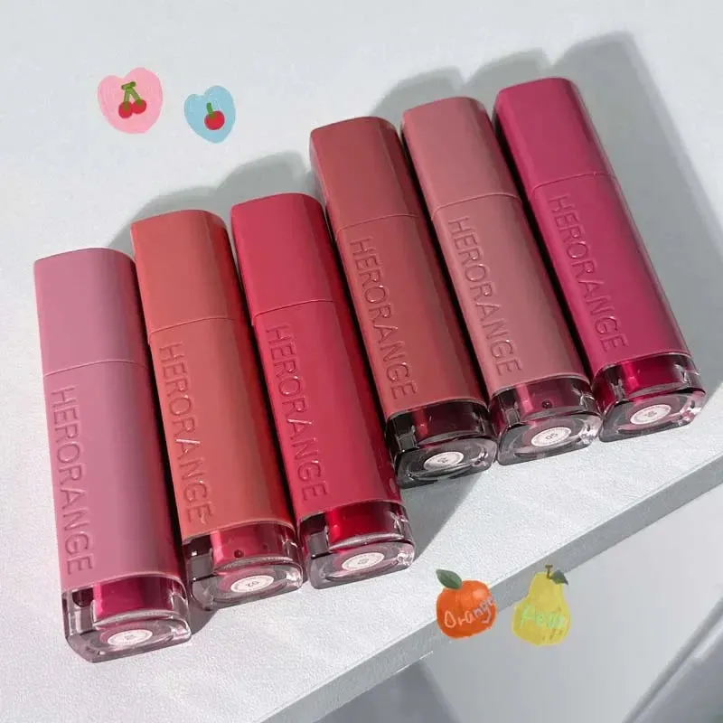 Yeknu Mirror Lip Gloss Lip Glaze Transparent Glass Lasting Moisturizing Waterproof Liquid Lipsticks Sexy Red Lips Cosmetics 6 Colors